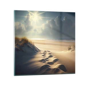 Glasbild - Bild auf glas - Beruhigende Landschaft - 30x30 cm