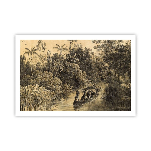 Poster - Expedition zur Quelle - 91x61 cm