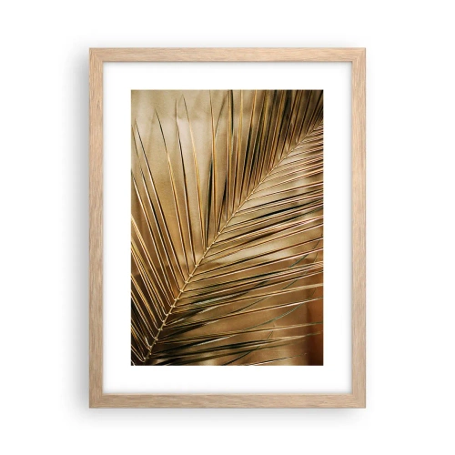 Poster in einem Rahmen aus heller Eiche - Natürliche Kolonnade - 30x40 cm