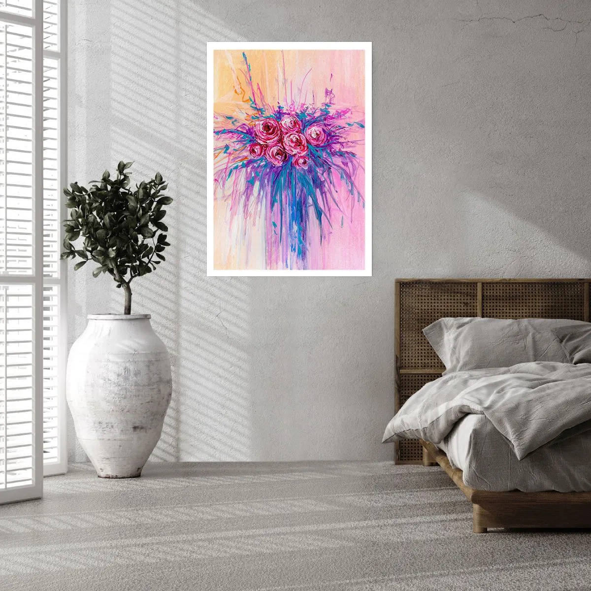 Poster - Rosenbrunnen - 70x100 cm