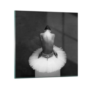 Glasbild - Bild auf glas - Es blüht gerade - 30x30 cm