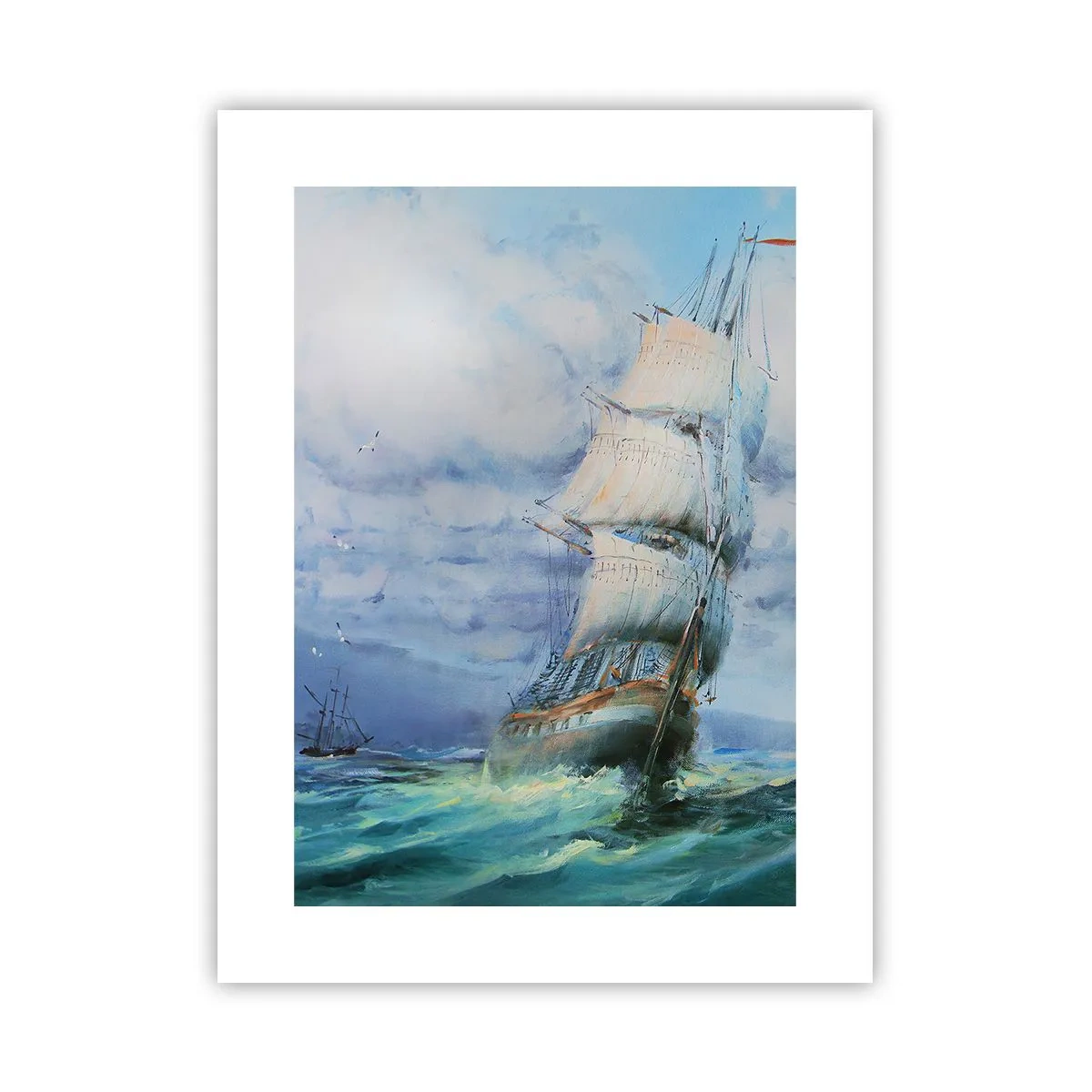Poster - Guter Wind - 30x40 cm