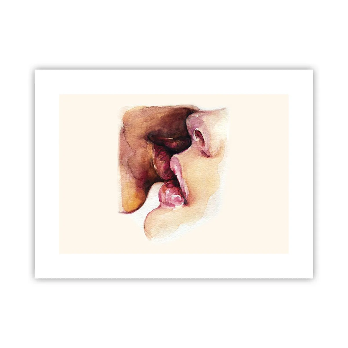 Poster - Wie Tag und Nacht, Erde und Himmel - 40x30 cm