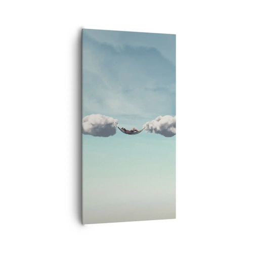 Bild auf Leinwand - Leinwandbild - Die Behaglichkeit des Augenblicks - 65x120 cm