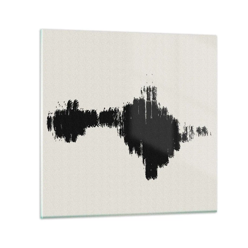 Glasbild - Bild auf glas - Schwingungen der Fantasie - 60x60 cm