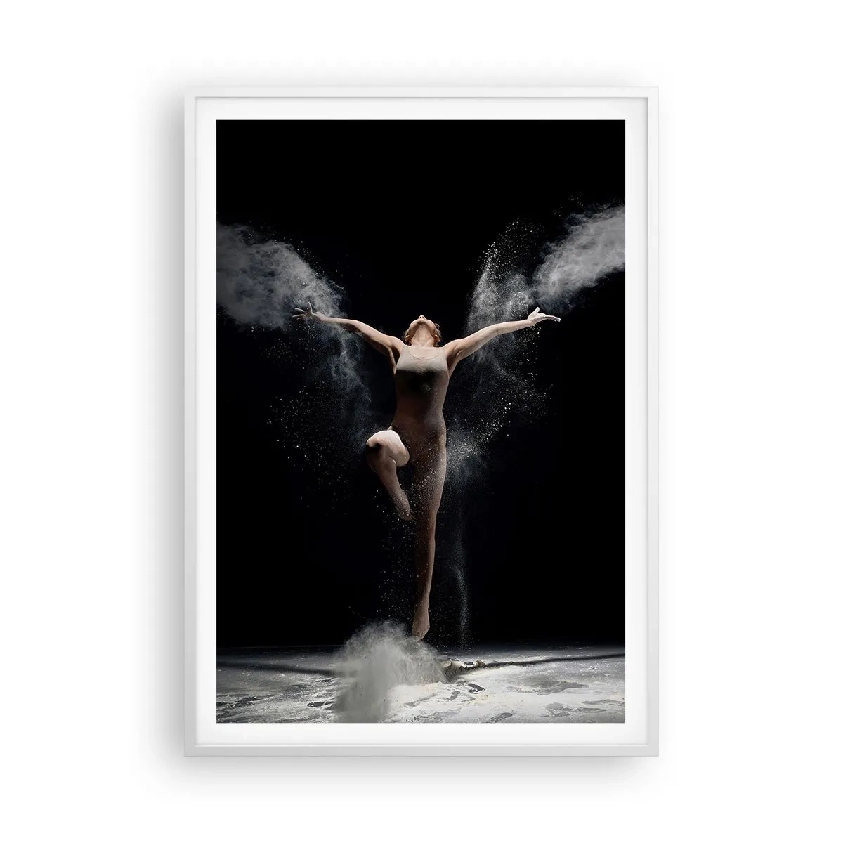 Poster in einem weißen Rahmen - Elfen existieren - 70x100 cm