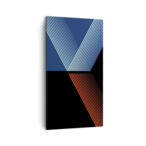 Bild auf Leinwand - Leinwandbild - Eine einfache Geschichte - 45x80 cm