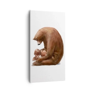 Bild auf Leinwand - Leinwandbild - Süße Träume, Kinder - 55x100 cm