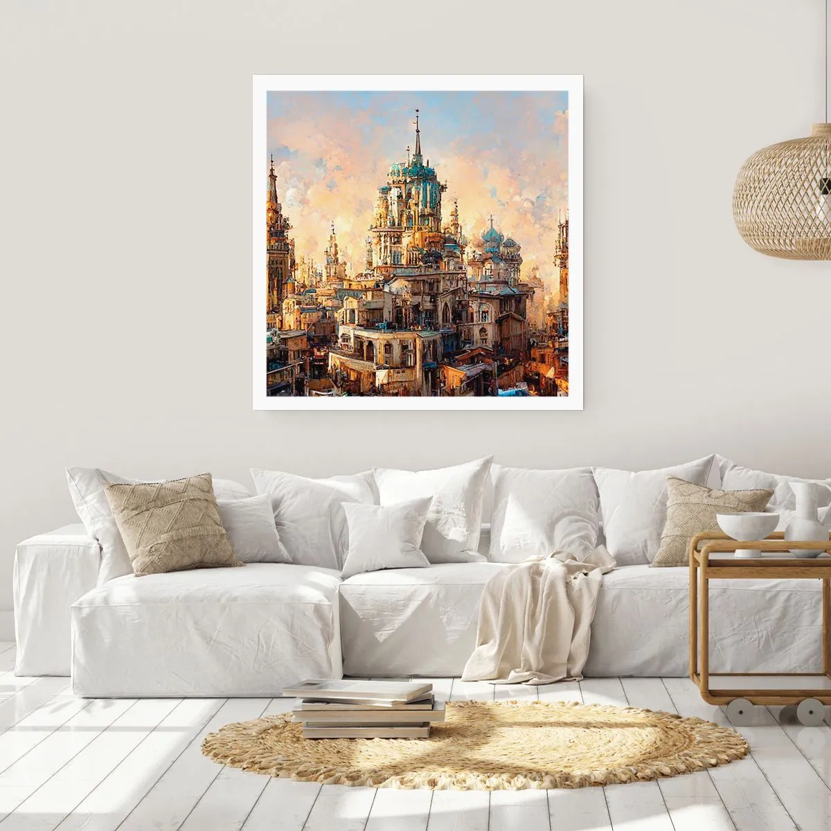 Poster - Stadt der Städte - 60x60 cm