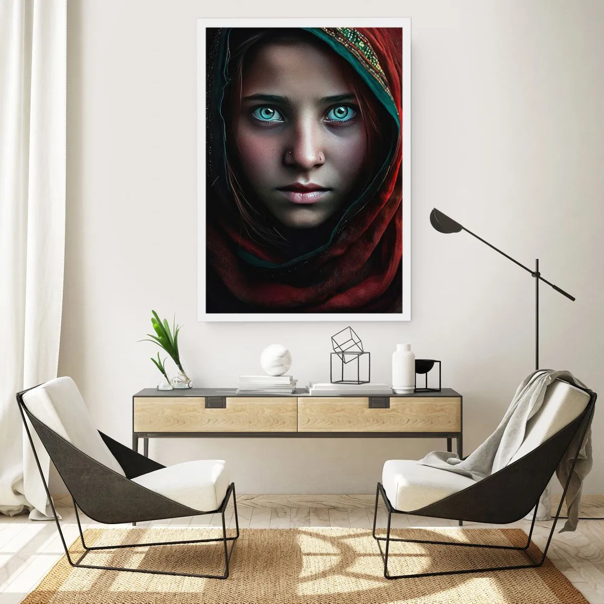 Poster - Prinzessin aus dem Osten - 40x50 cm
