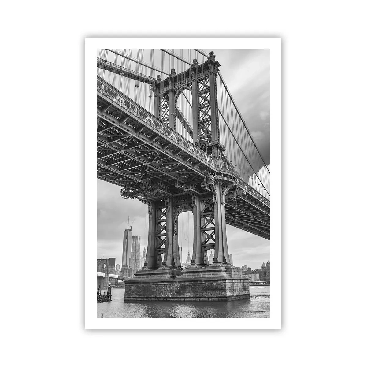 Poster - Ins Herz der Stadt - 61x91 cm