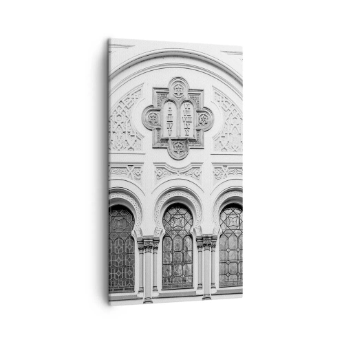 Bild auf Leinwand - Leinwandbild - An der Grenze der Kulturen - 45x80 cm