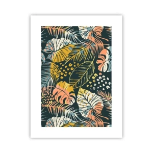 Poster - Grüne Fantasie - 30x40 cm