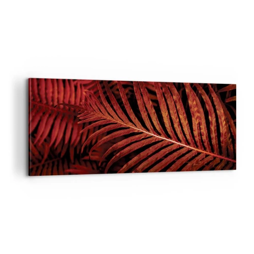 Bild auf Leinwand - Leinwandbild - Die Hitze des Lebens - 100x40 cm