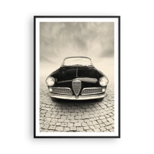 Poster in einem schwarzem Rahmen - Man muss mich einfach lieben - 70x100 cm