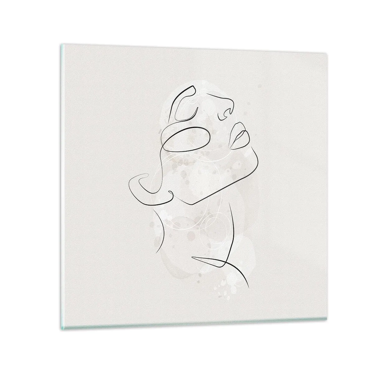 Glasbild - Bild auf glas - Die Umrisse eines Traums - 30x30 cm