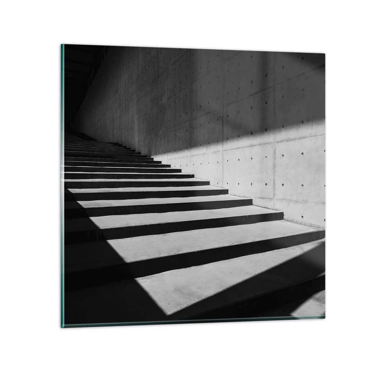 Glasbild - Bild auf glas - Rohe Schönheit des Modernismus - 70x70 cm
