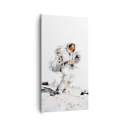 Bild auf Leinwand - Leinwandbild - Bote der Erde - 65x120 cm