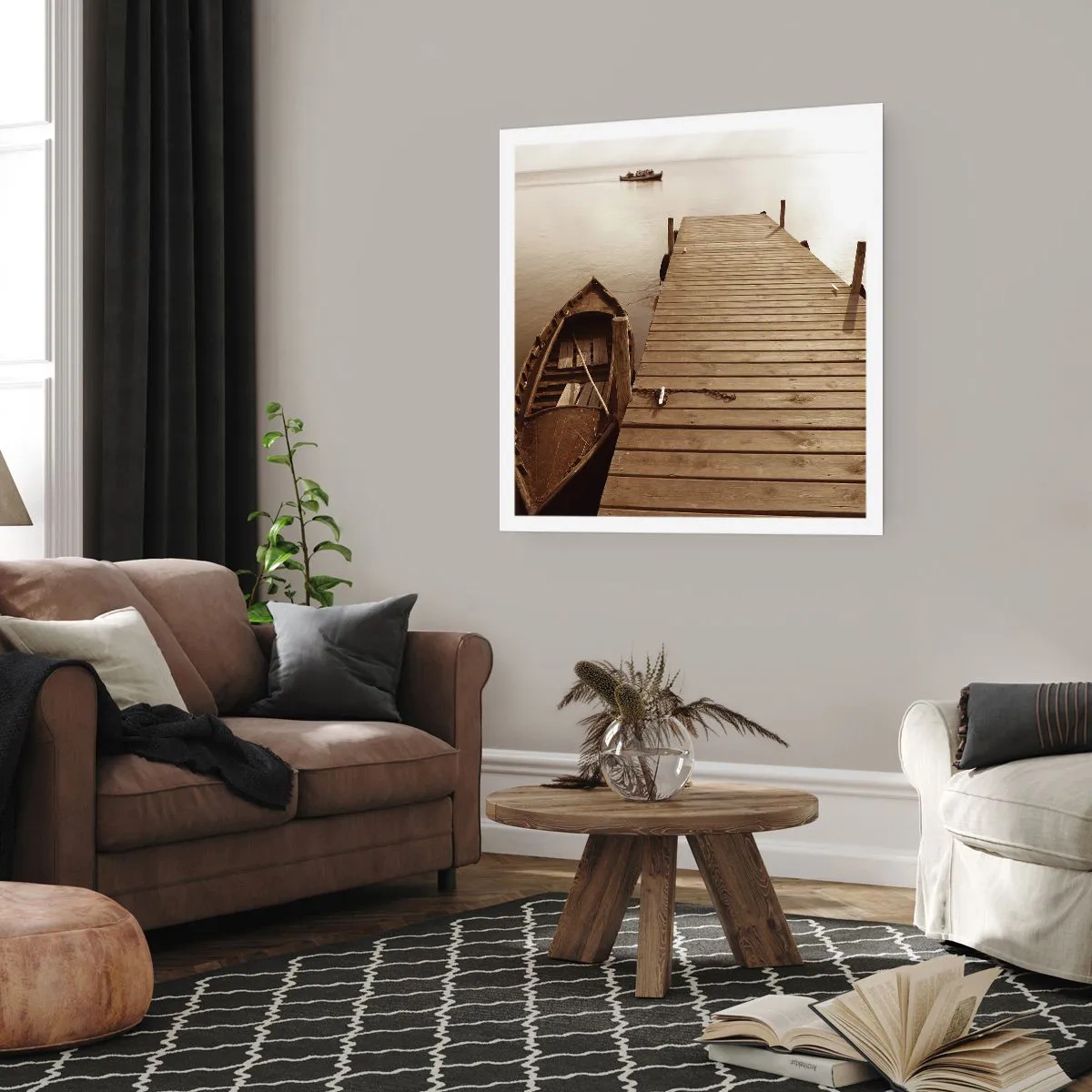 Poster - Großer Frieden - 40x40 cm