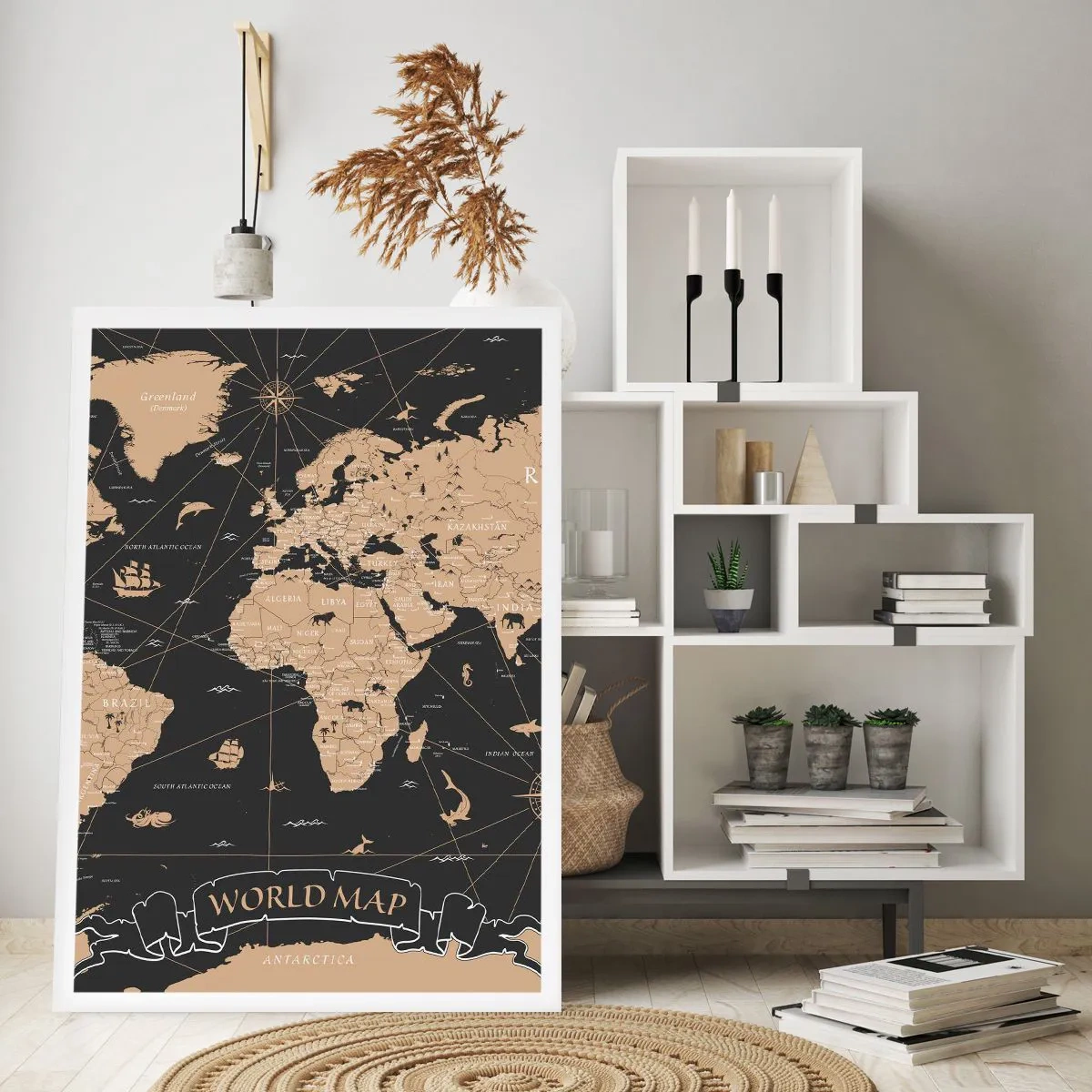 Poster - Die Grenzen meiner Welt - 30x40 cm
