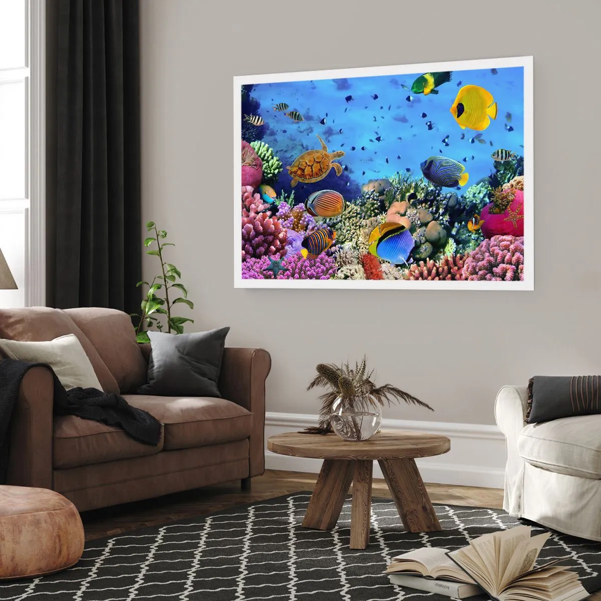 Poster - Und was wissen wir über das Leben ... - 50x40 cm