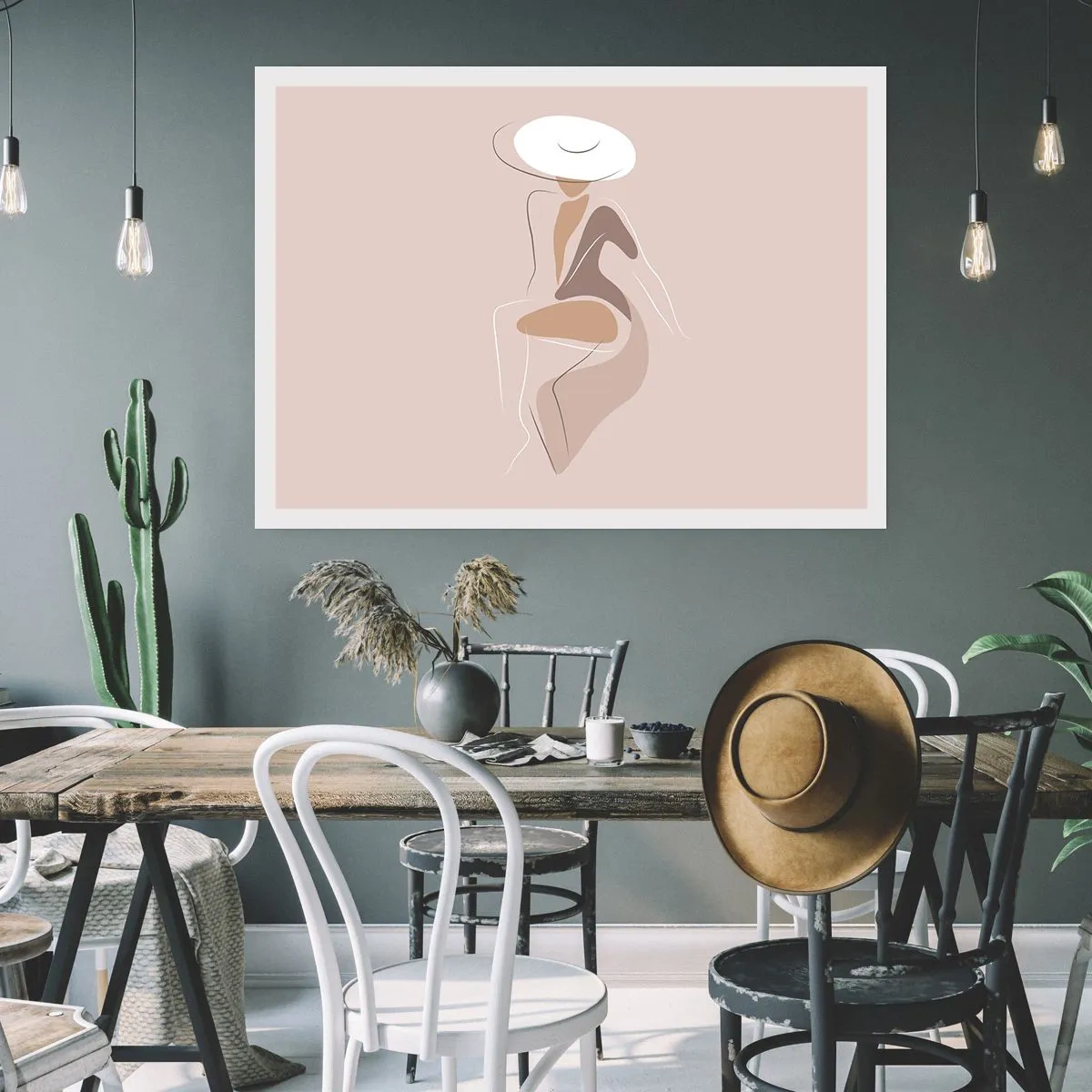 Poster - Eine Dame sein - 50x40 cm