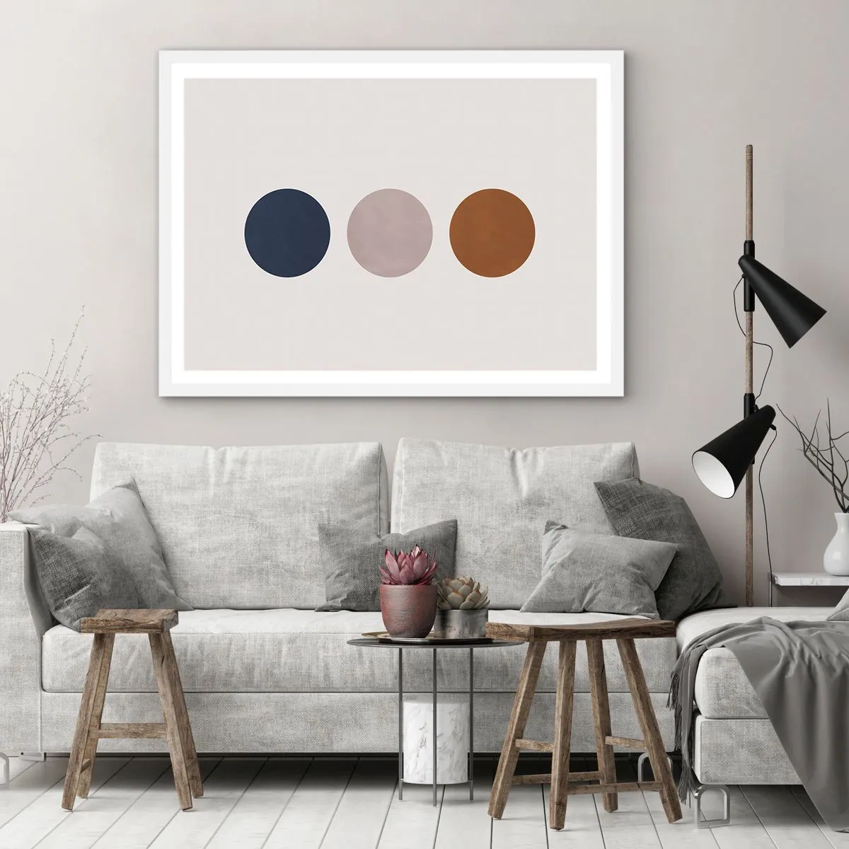 Poster in einem weißen Rahmen - Ein Symbol für Exzellenz - 100x70 cm