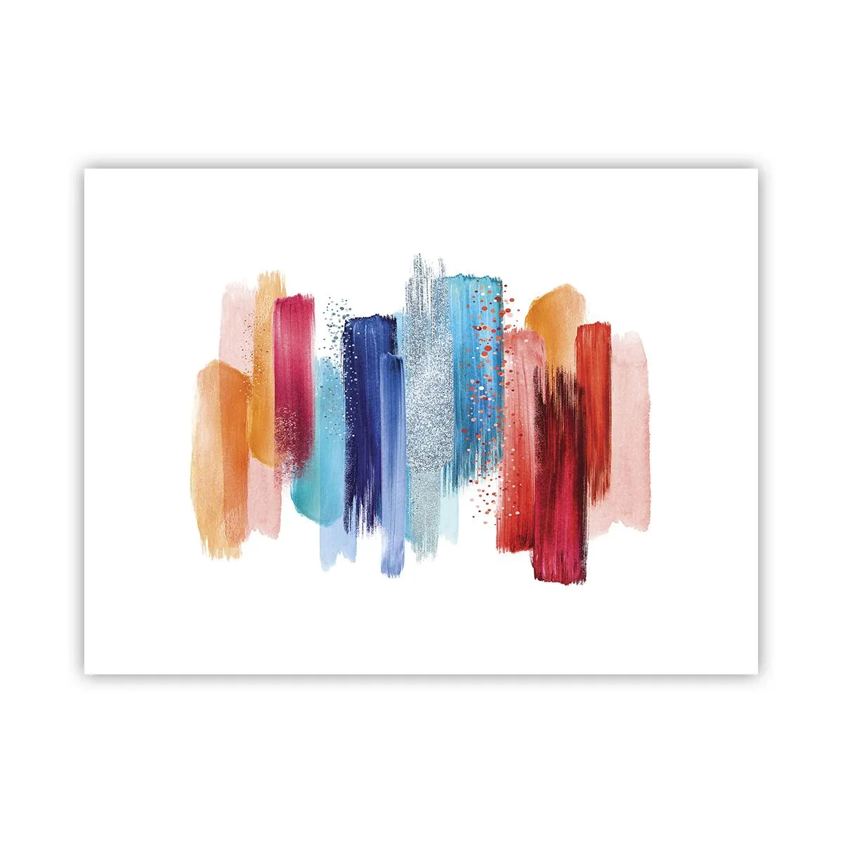 Poster - Auf und ab - 40x30 cm