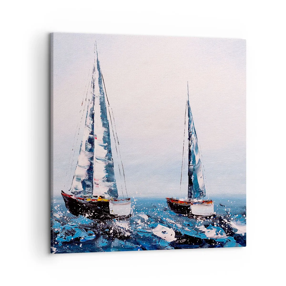 Bild auf Leinwand - Leinwandbild - Bruderschaft des Windes - 50x50 cm