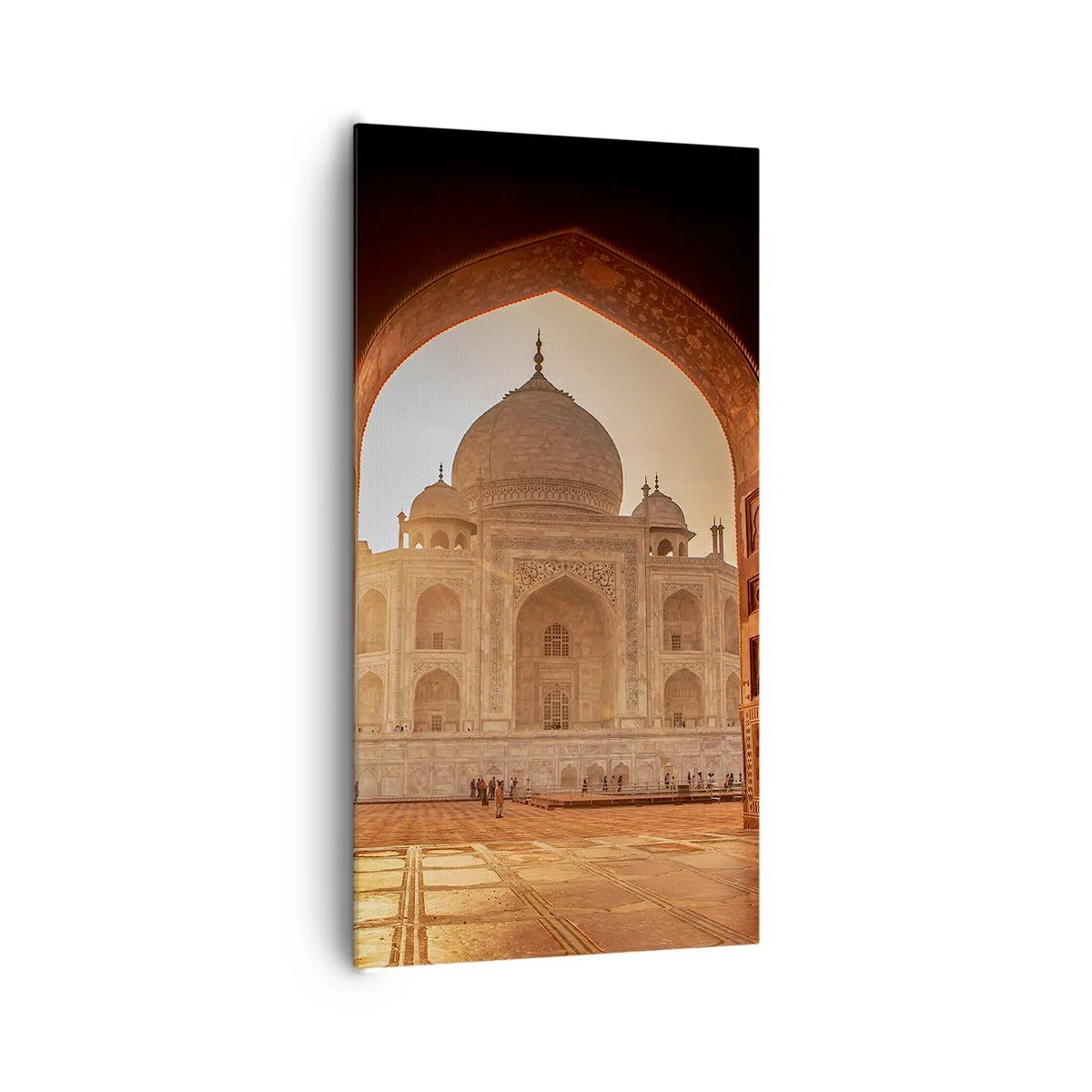 Bild auf Leinwand - Leinwandbild - Denkmal der überirdischen Liebe - 65x120 cm
