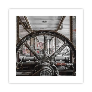 Poster - Das geheime Leben der Fabrik - 40x40 cm