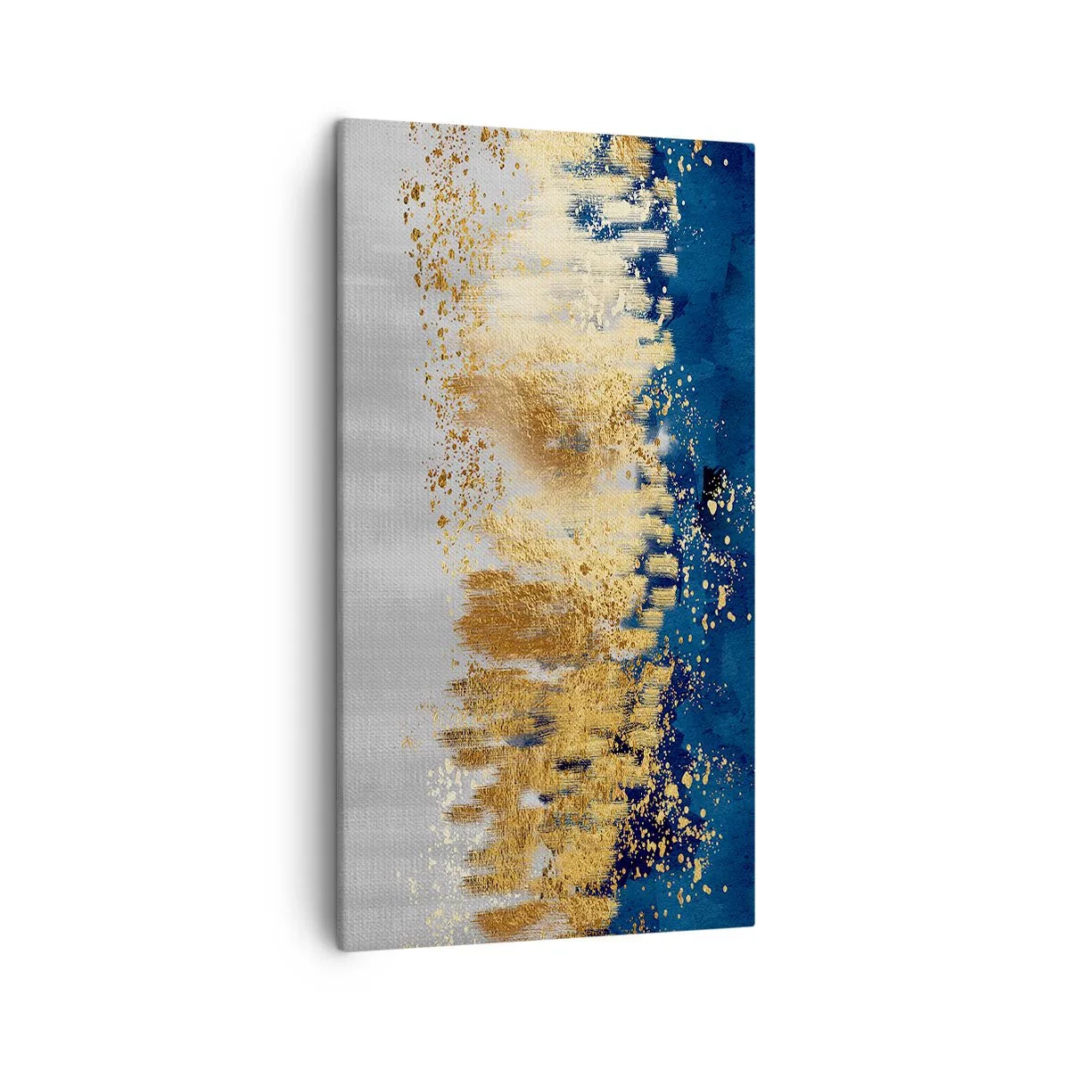 Bild auf Leinwand - Leinwandbild - Moderne Komposition mit Glanz - 45x80 cm
