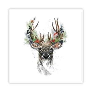 Poster - Im festlichen Gewand - 60x60 cm