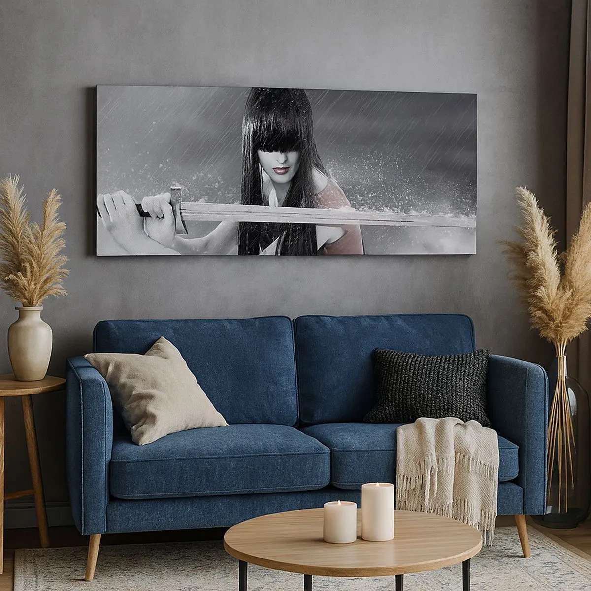 Bild auf Leinwand - Leinwandbild - Schön und gefährlich - 100x40 cm