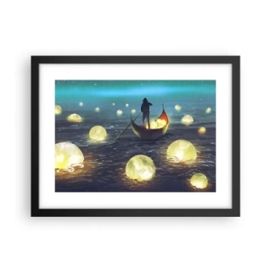 Poster in einem schwarzem Rahmen - Dinge, von denen Philosophen nie geträumt haben - 40x30 cm