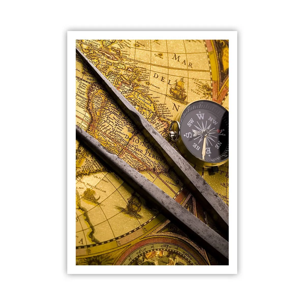 Poster - Wo sind diese Schätze? - 70x100 cm