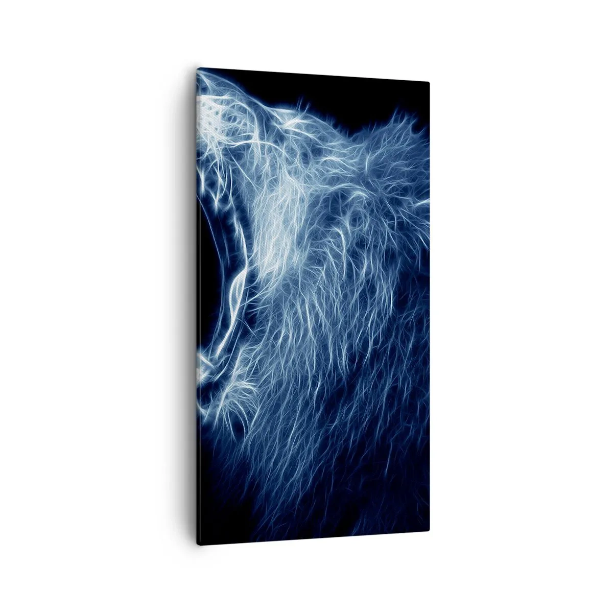 Bild auf Leinwand - Leinwandbild - Der feurige Zorn des Königs - 55x100 cm