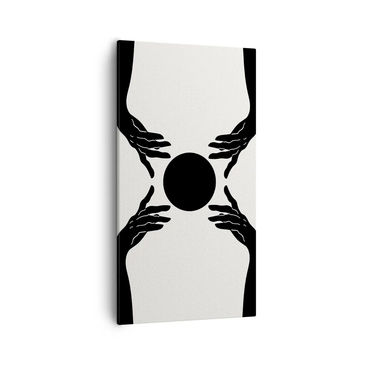 Bild auf Leinwand - Leinwandbild - Geheimes Zeichen - 55x100 cm