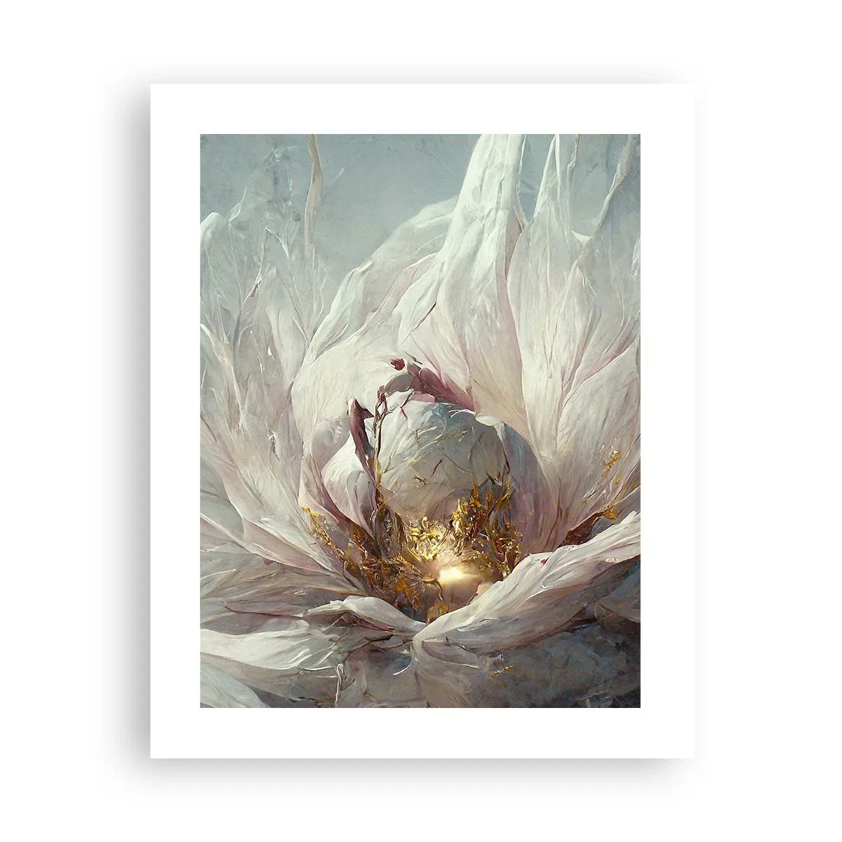 Poster - Sie blüht alle hundert Jahre einmal - 40x50 cm
