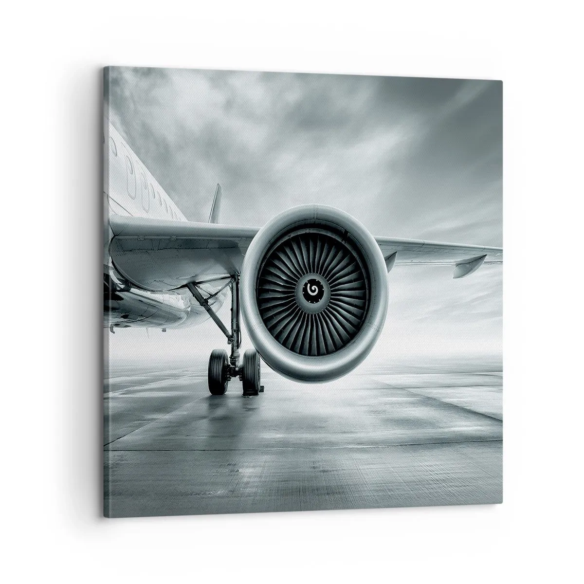 Bild auf Leinwand - Leinwandbild - Die Macht ist da! - 60x60 cm