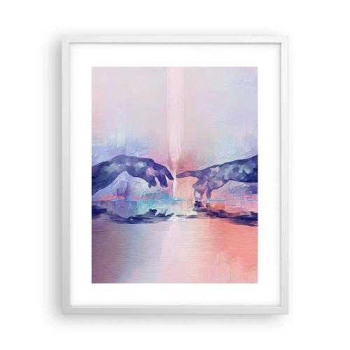 Poster in einem weißen Rahmen - Göttlicher Funke des Lebens - 40x50 cm