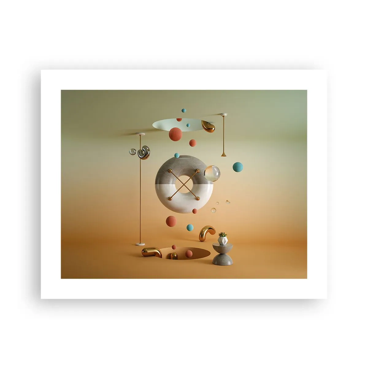 Poster - Alles kann passieren - 50x40 cm