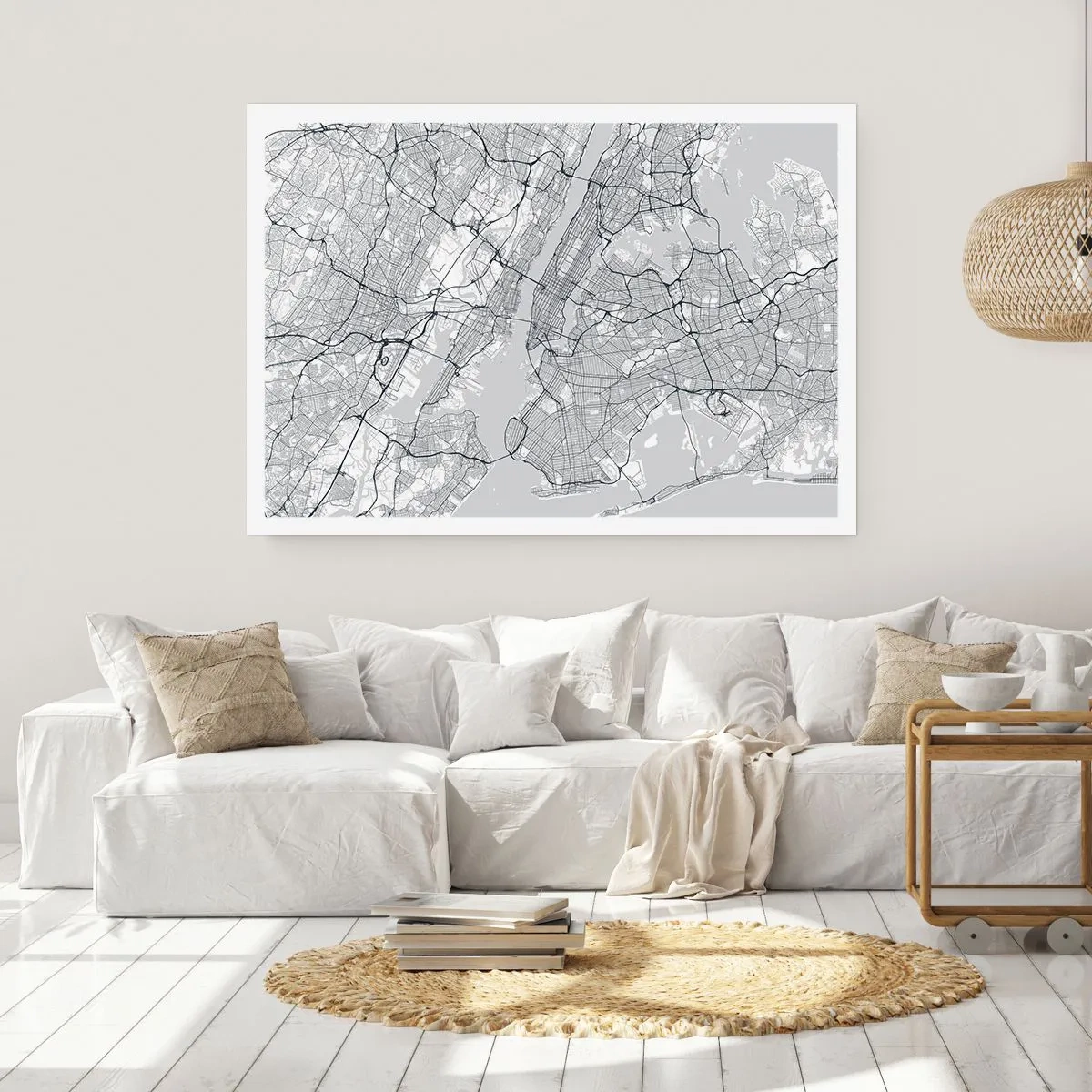 Poster - Die Anatomie einer Metropole - 70x50 cm