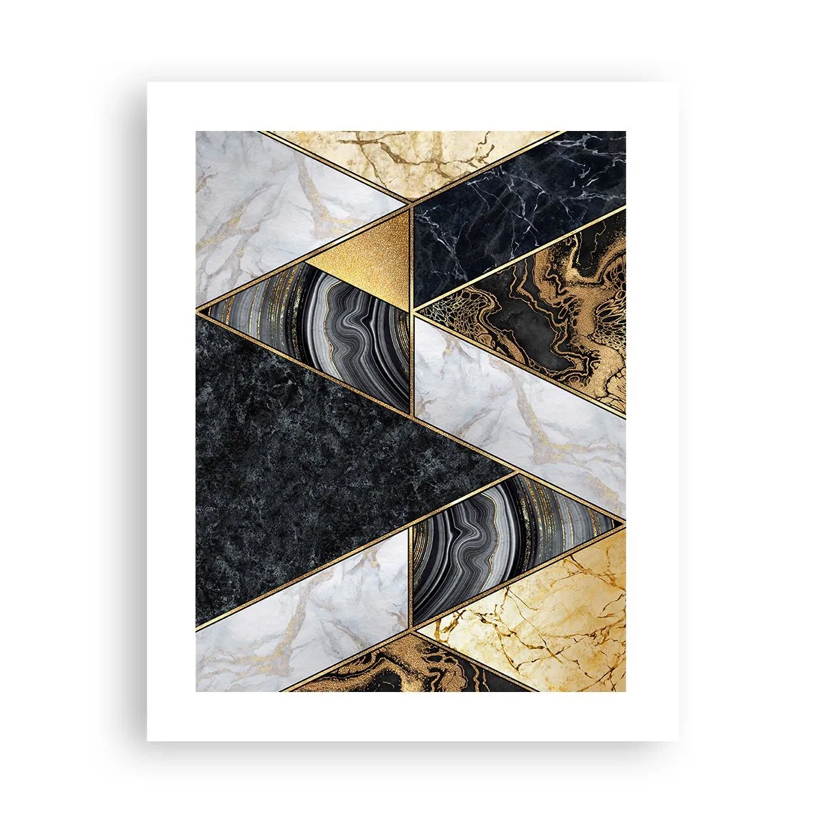 Poster - Stein um Stein - 40x50 cm