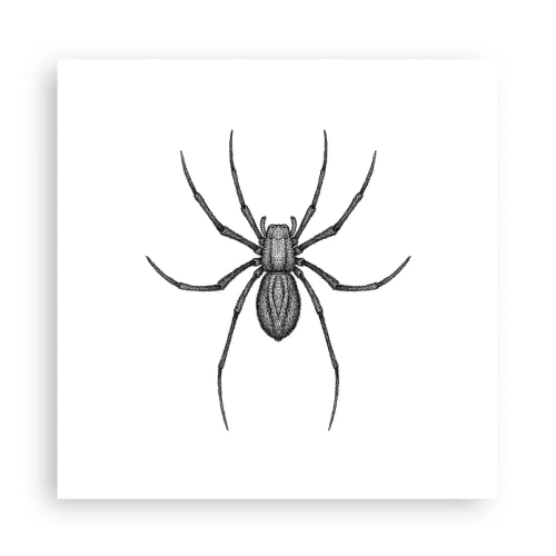 Poster - Beunruhigende Präzision - 30x30 cm