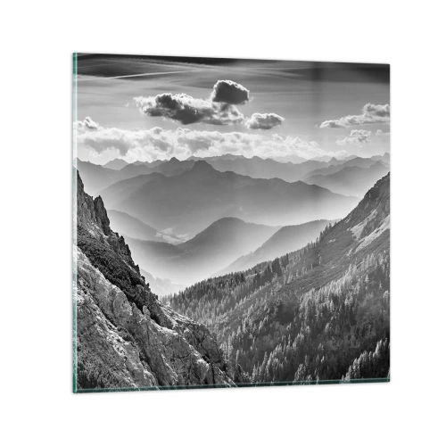 Glasbild - Bild auf glas - Bis zum Horizont - 40x40 cm