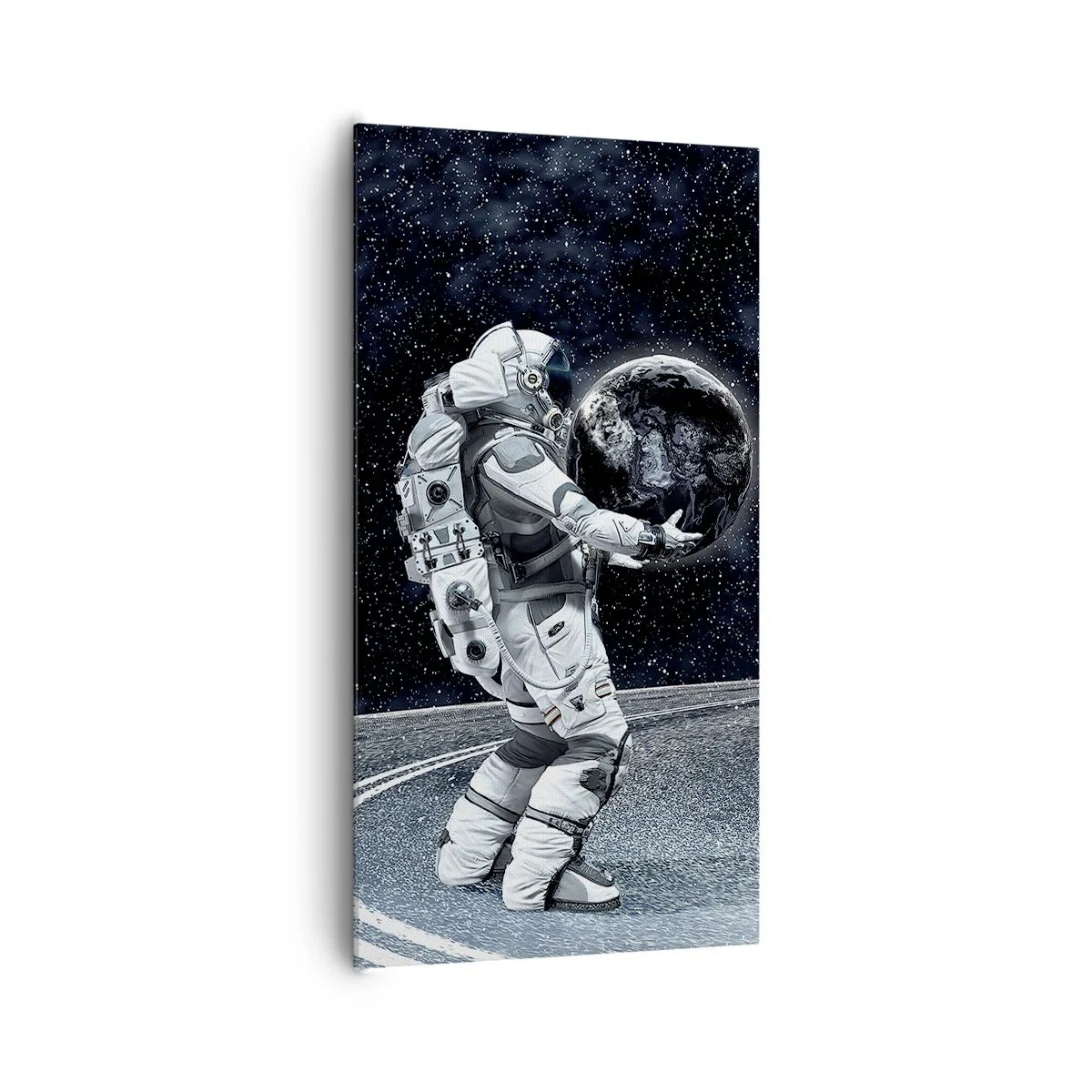 Bild auf Leinwand - Leinwandbild - Auf der Milchstraße - 65x120 cm