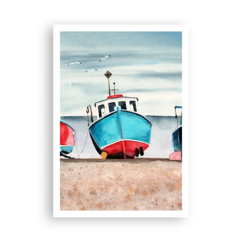 Poster - Bereit zum Fang - 70x100 cm