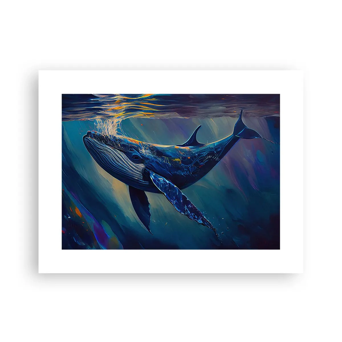 Poster - Willkommen in meiner Welt - 40x30 cm