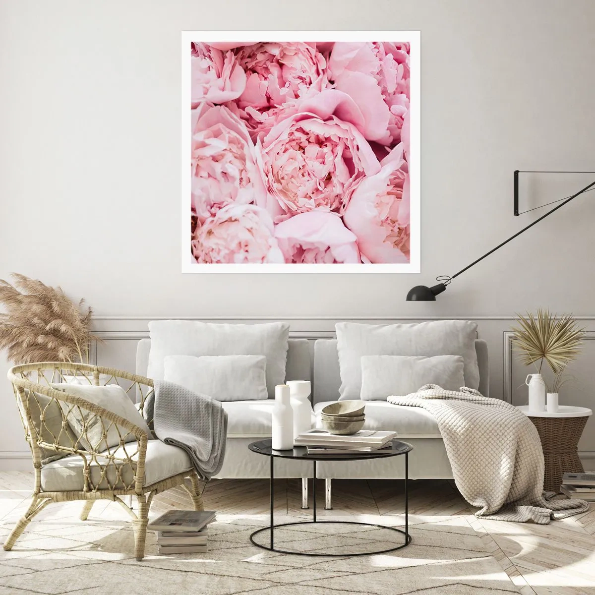 Poster - Anschmiegsam und duftend - 50x50 cm